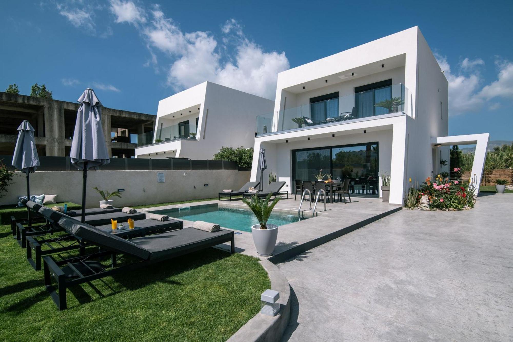 Sunwhite Villas - Private Pool & Cozy Atmosphere, By Zantewize Laganas Exterior foto